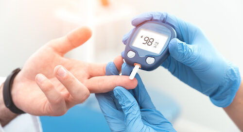 Diabetes Finger Prick