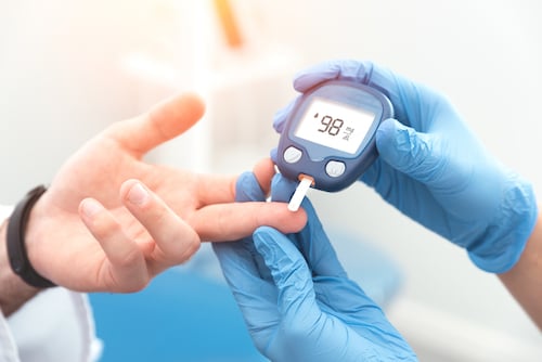 Diabetes Finger Prick