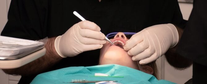 signs you need a root canal - image of a patient undergoing a root canal procedure